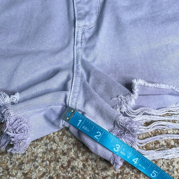 Golden Goose denim Journey Collection shorts worn-out-effect hem - Picture 8 of 12